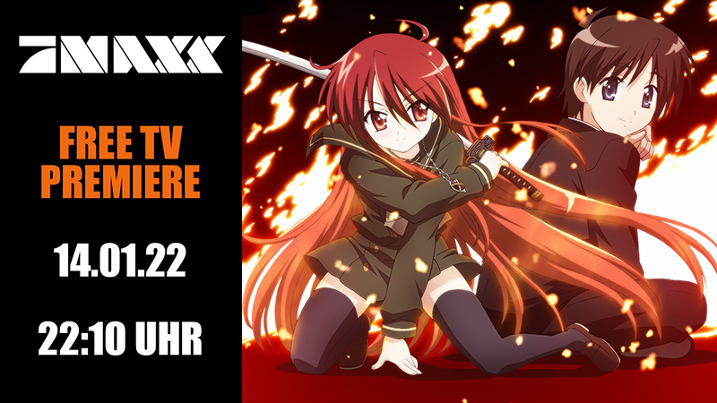 Shakugan no Shana als Free-TV Premiere auf ProSieben Maxx